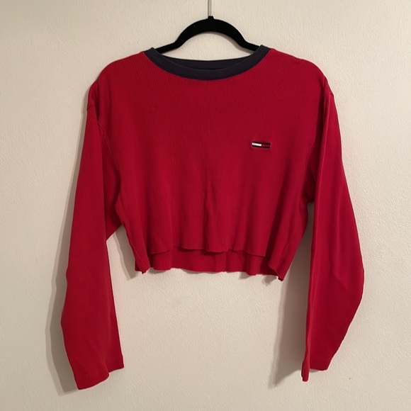 Cropped Ribbed Long Sleeve - Picture 2 of 6